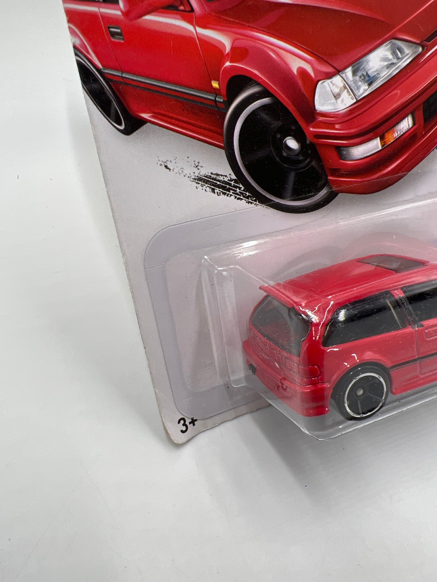 2014 Hot Wheels City #30 1990 Honda Civic EF Red