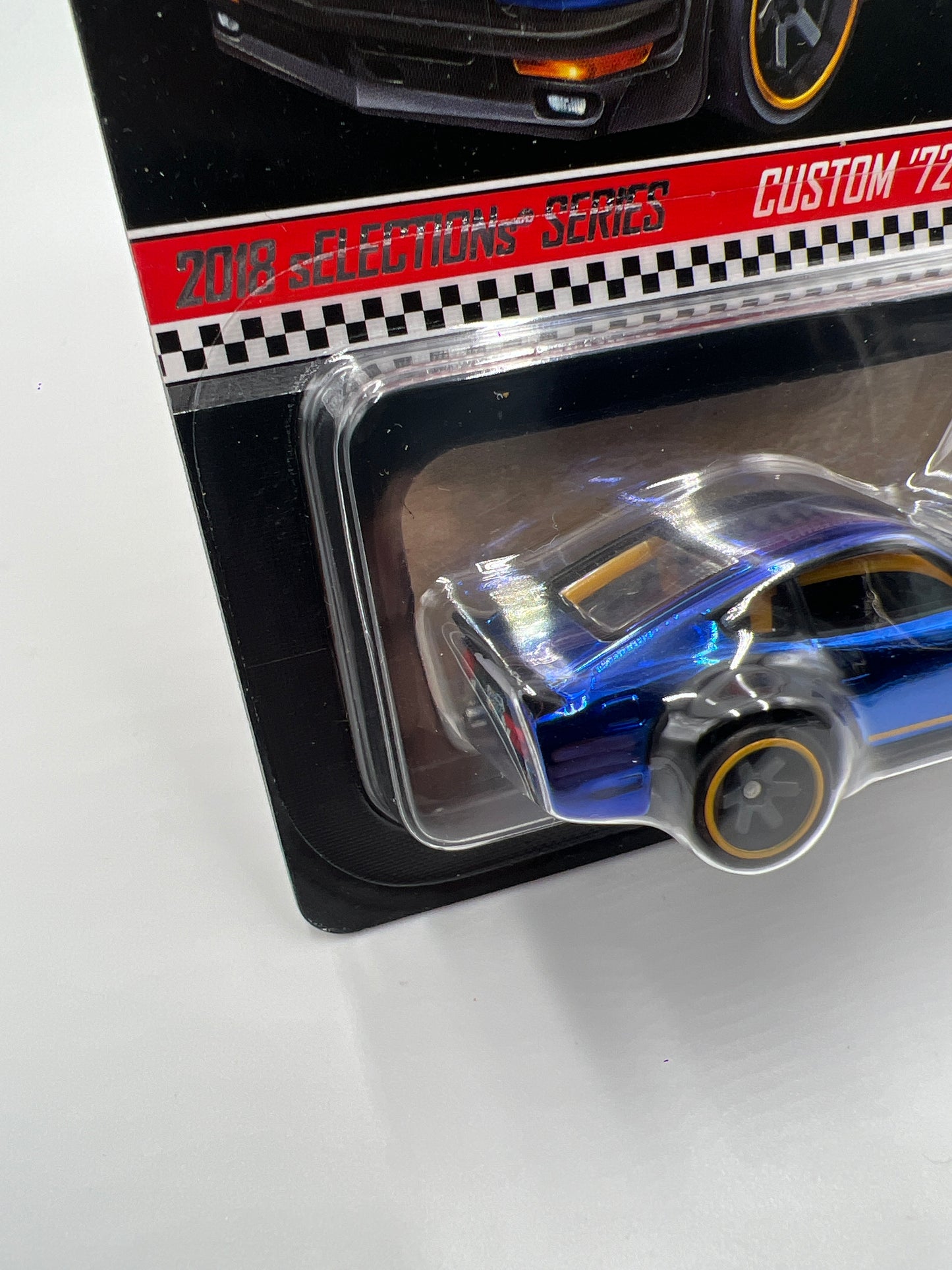 2018 HW RLC sELECTIONs Series Custom 72 Datsun 240Z Blue 11049/20000 W/Protector