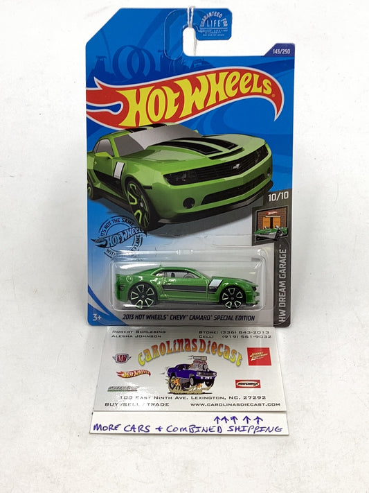 2020 HOT WHEELS TREASURE HUNT #143 2013 Hot Wheels Chevy Camaro Special Edition 67A *cracked blister*