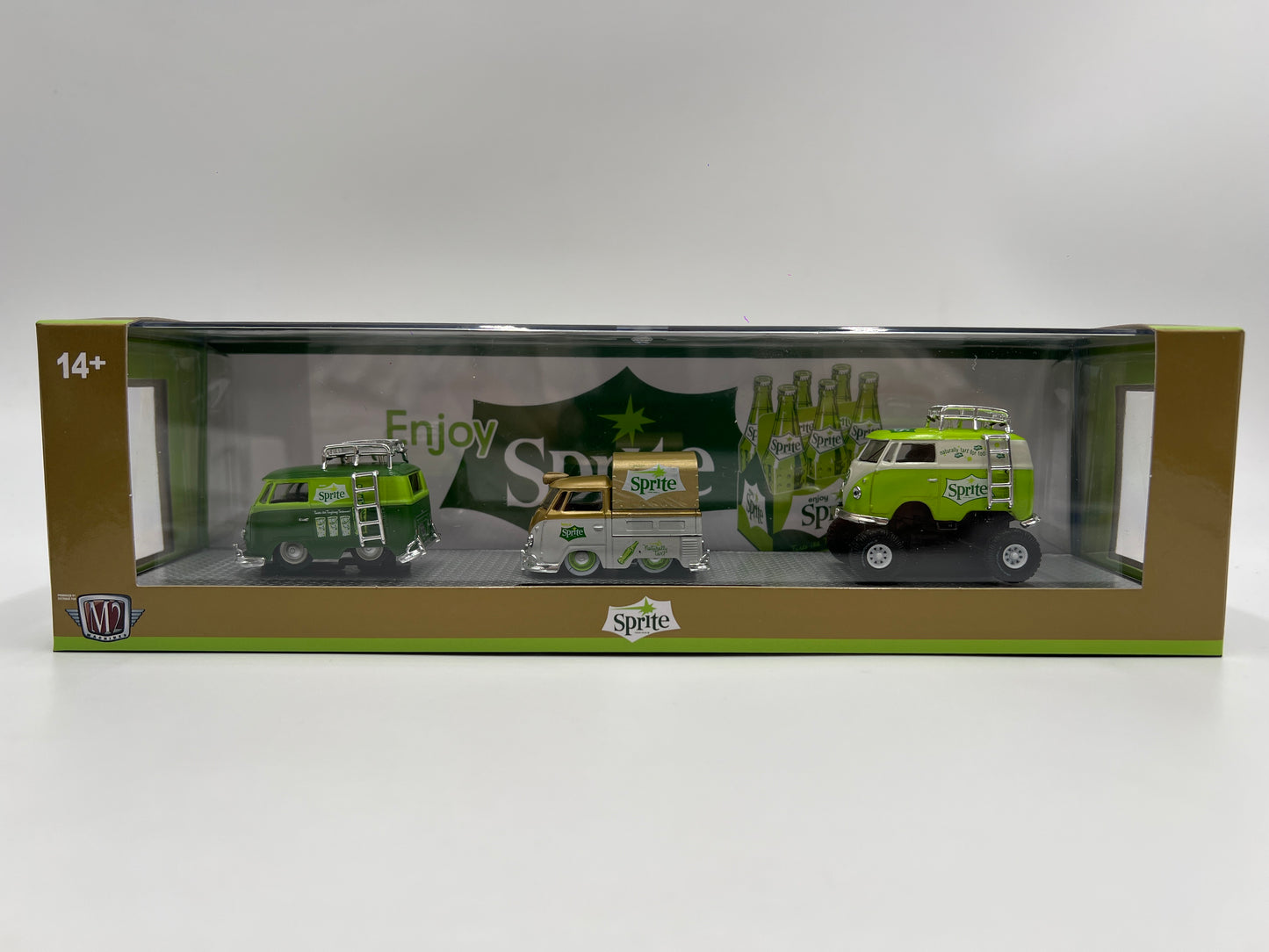 2025 M2 Machines Auto Haulers Coca Cola Sprite 1960 VW Delivery Van/Type 2 Pickup/4x4 Delivery Van TW39