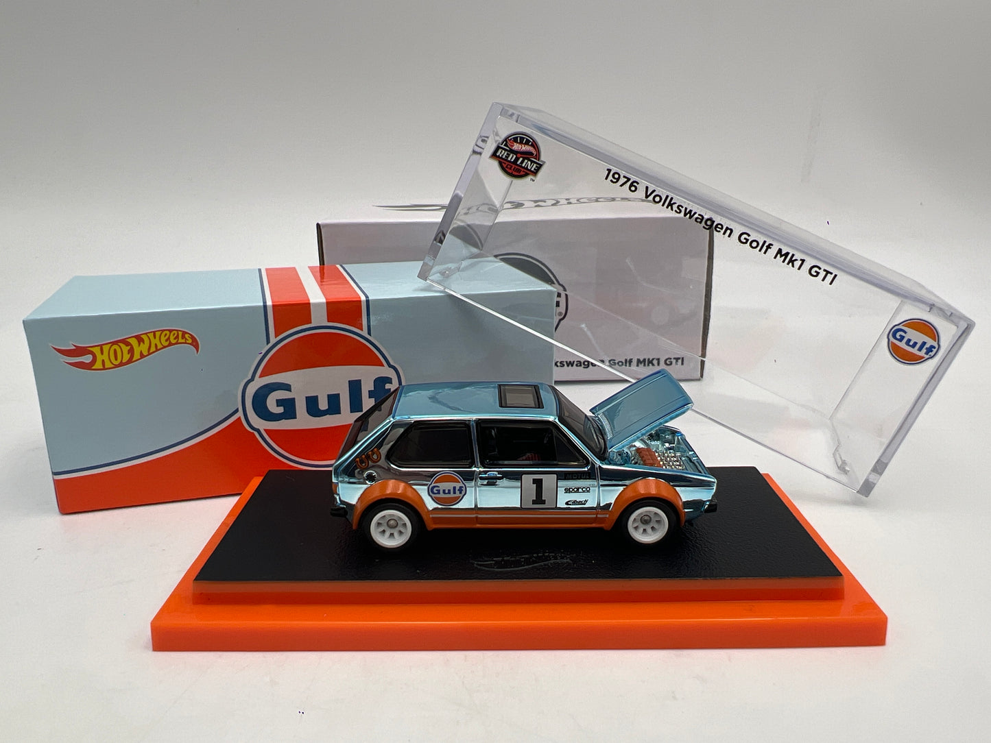 2026 Hot Wheels RLC Gulf 1976 Volkswagen Golf MK1 GTI Blue