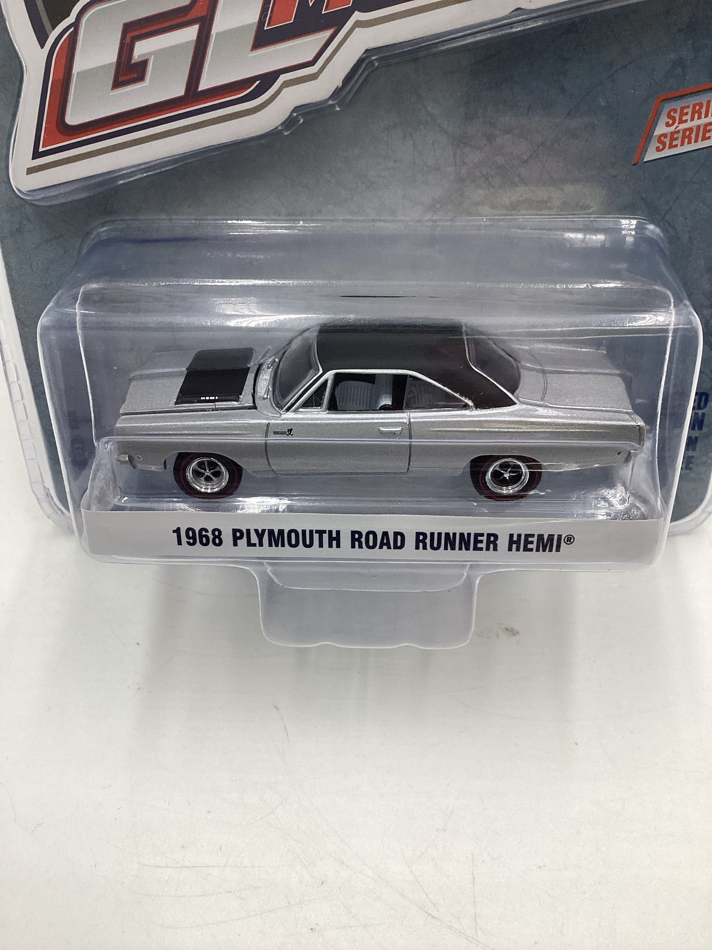 Greenlight GL Muscle Series Series 22 1968 Plymouth Road Runner Hemi Silver 178E