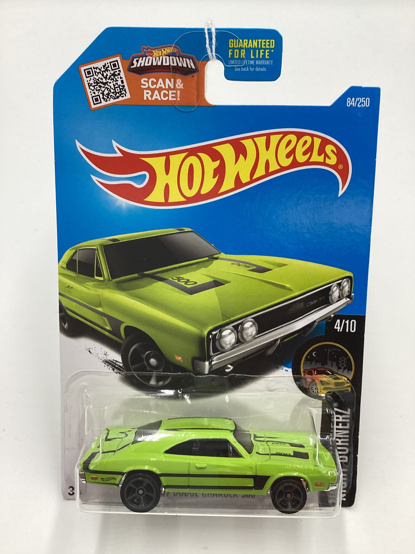 2019 Hot wheels #84 69 Dodge Charger 500 Light Green