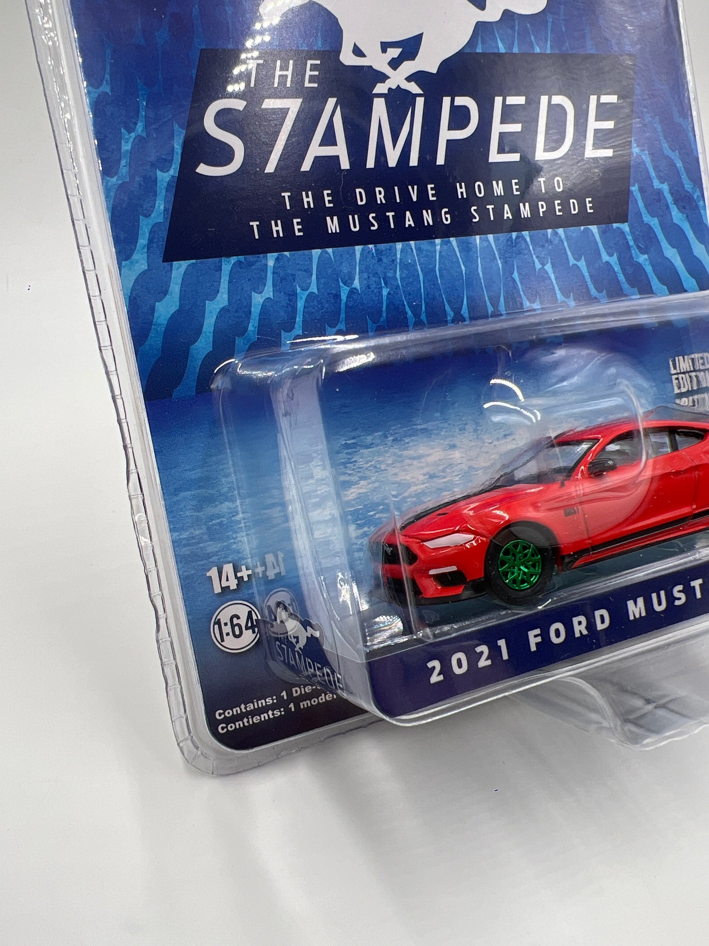 Greenlight The Stampede Series 1 CHASE 2021 Ford Mustang Mach 1 Red