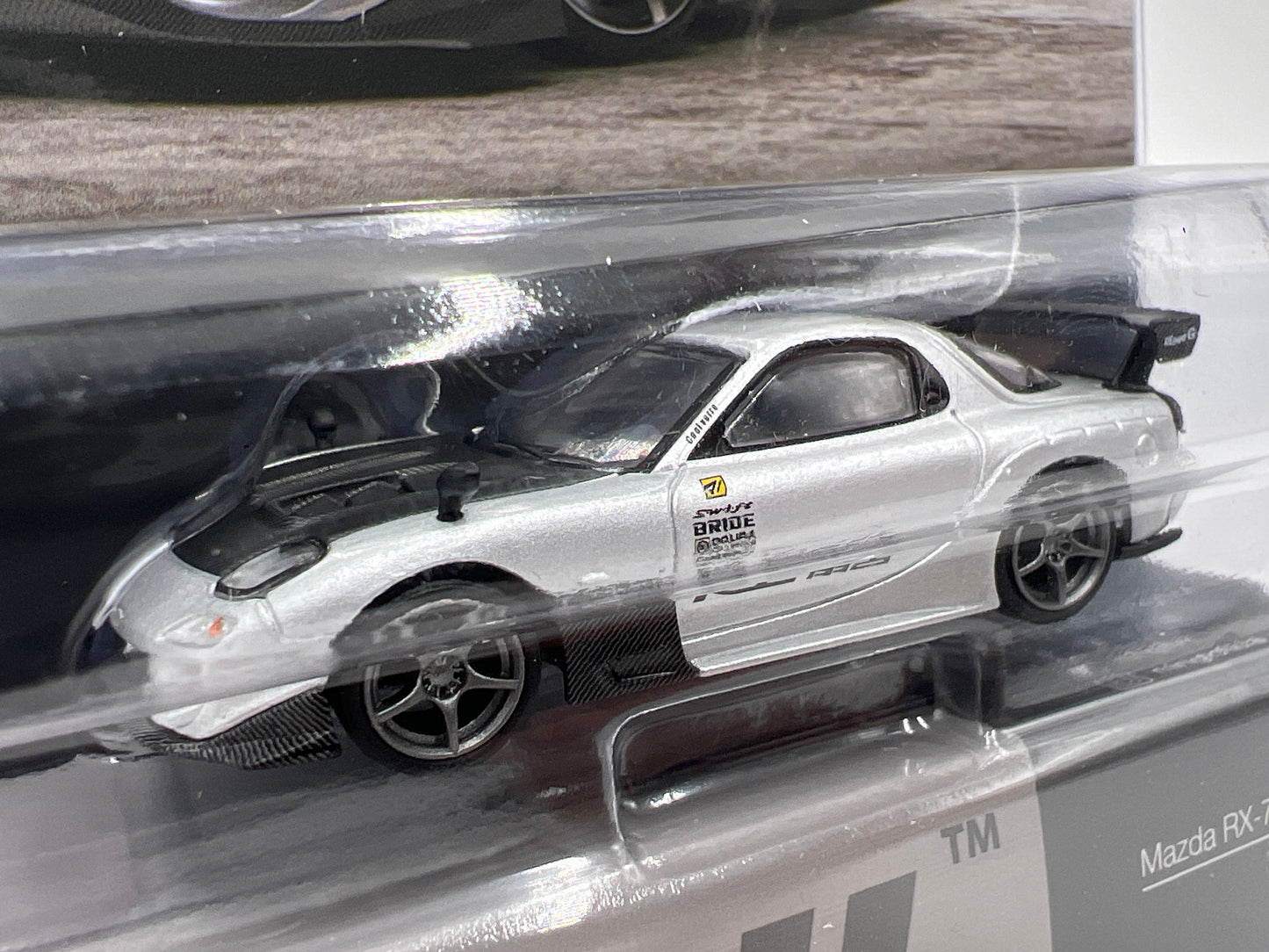 Mini GT #1106 Mazda RX-7 RE-Amemiya Silver 231G