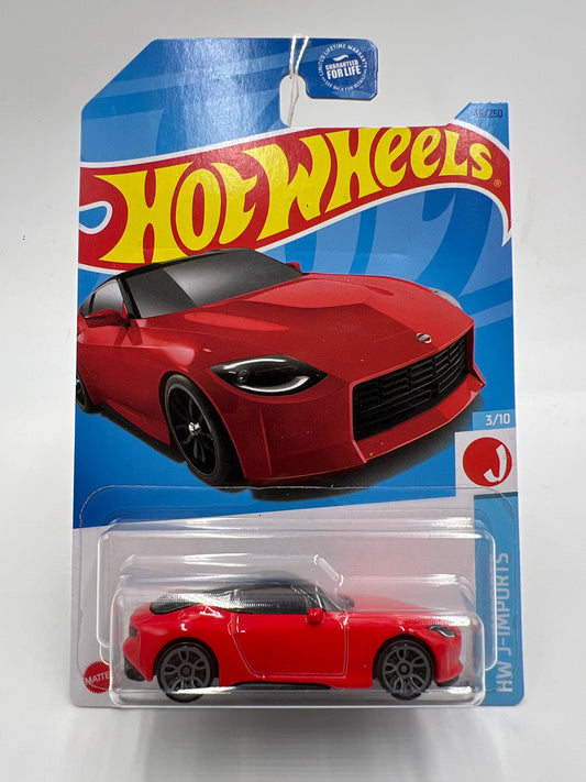 2023 Hot Wheels J-Imports #46 2023 Nissan Z Red 81F