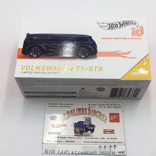 Hot Wheels ID Volkswagen T1-GTR series 2 blue