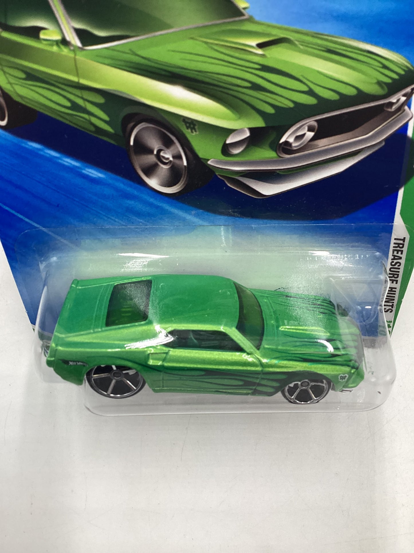 2010 HW Treasure Hunts #64 69 Ford Mustang 273A