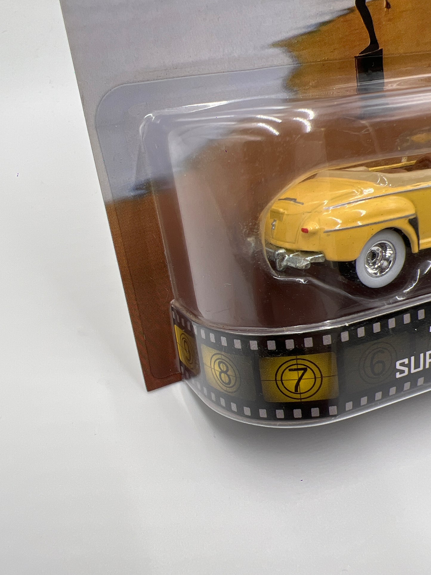 Hot Wheels Retro Entertainment The Karate Kid 48 Ford Super De Luxe Yellow W/Protector