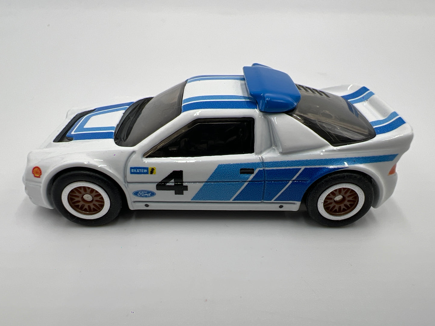 Hot Wheels 1/64 Premium Diorama Set Ford RS200 White Loose