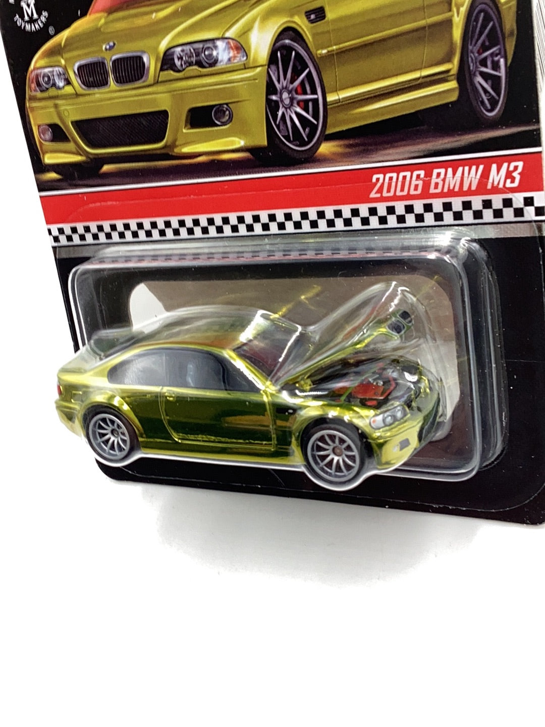 Hot wheels redline club 2006 BMW M3 Gold 14456/20000 with protector