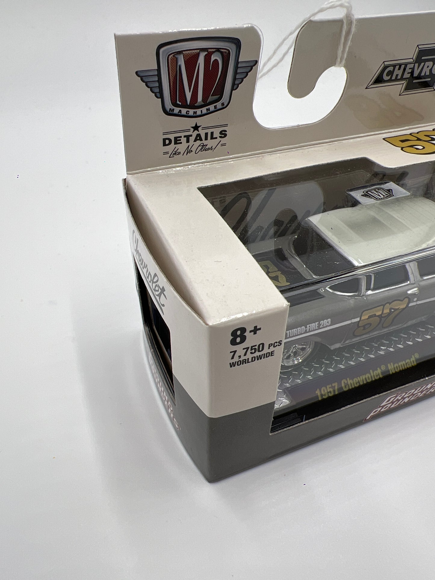 M2 Machines Ground Pounders 1957 Chevrolet Nomad Gray R22