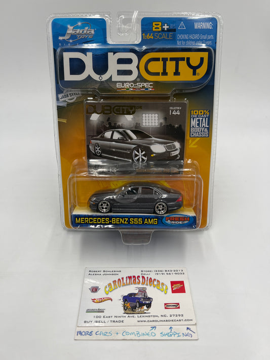 Jada Toys Dub City Euro Spec Wave 13 #144 Mercedes-Benz S55 AMG Gray