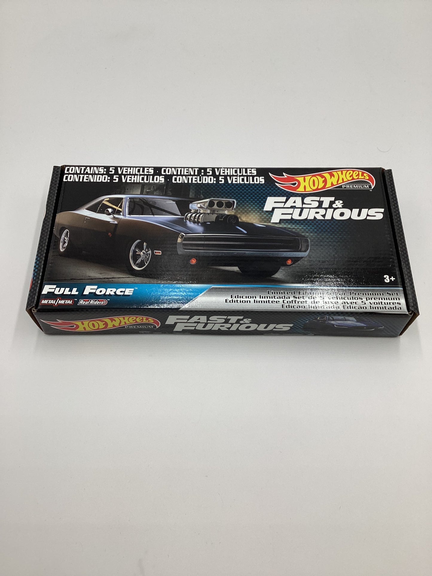 Hot Wheels Fast and Furious Full Force Sealed Premium 5 Car Set