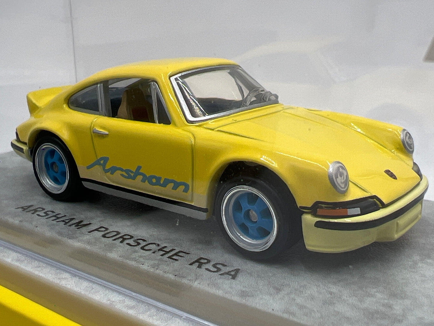 2025 Hot Wheels x Daniel Arsham Creations Exclusive 73 Porsche 911 RS Yellow W/Box