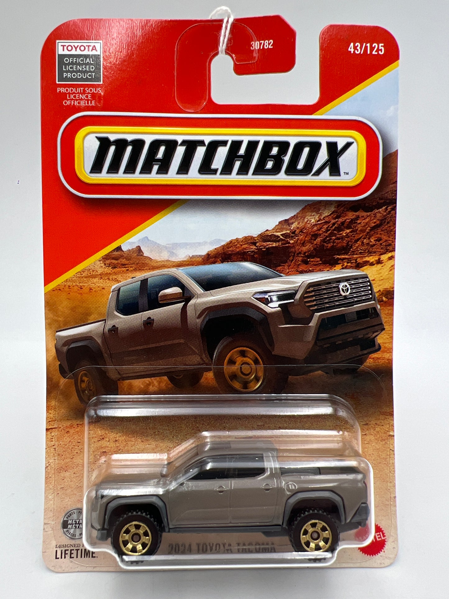 2026 Matchbox #43 2024 Toyota Tacoma Brown 215C