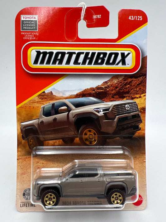 2026 Matchbox #43 2024 Toyota Tacoma Brown 215C