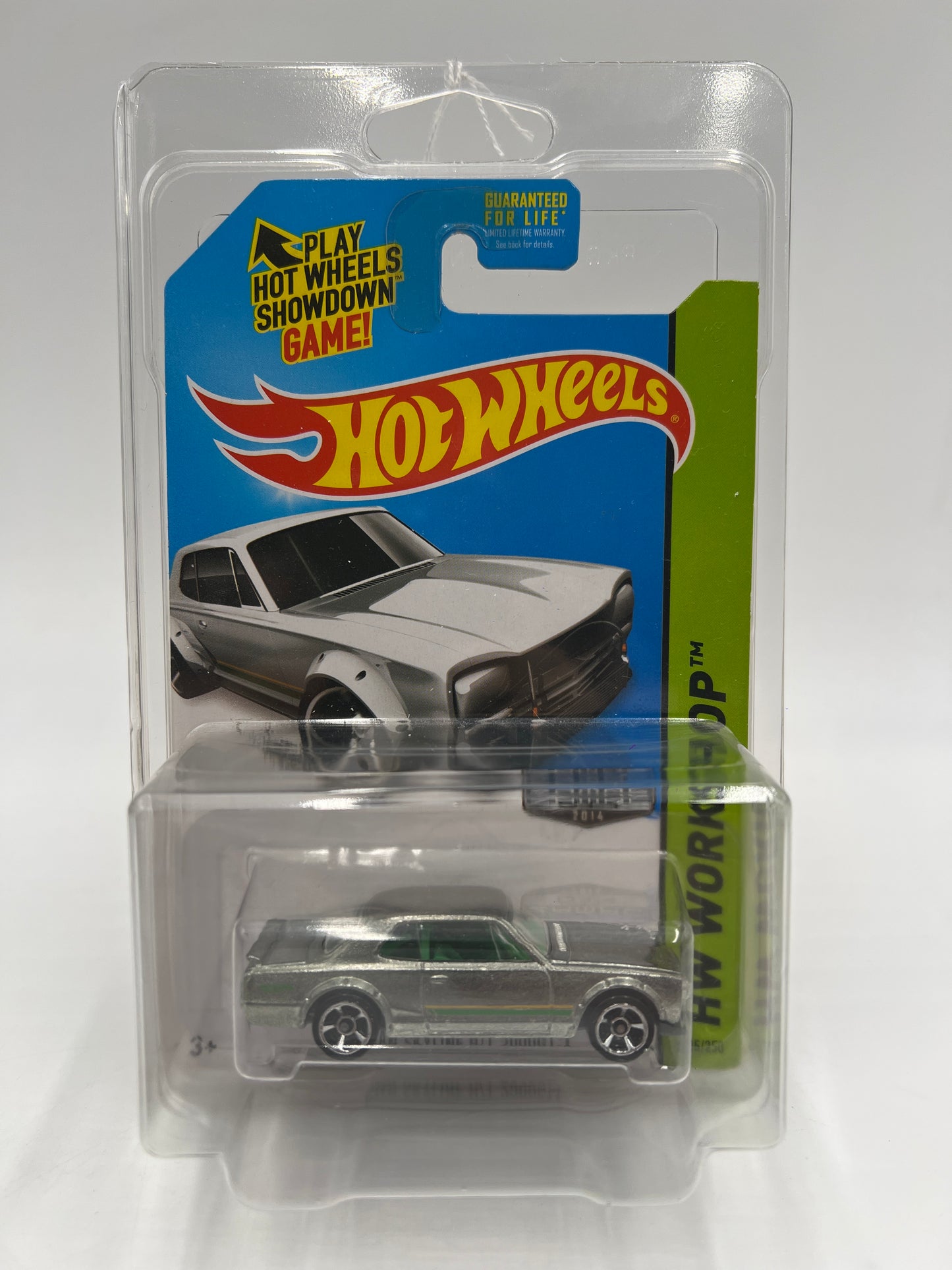 2014 Hot Wheels VHTF Zamac 14 #225 Nissan Skyline H/T 2000GT-X Rare Roll Cage Variation W/Protector