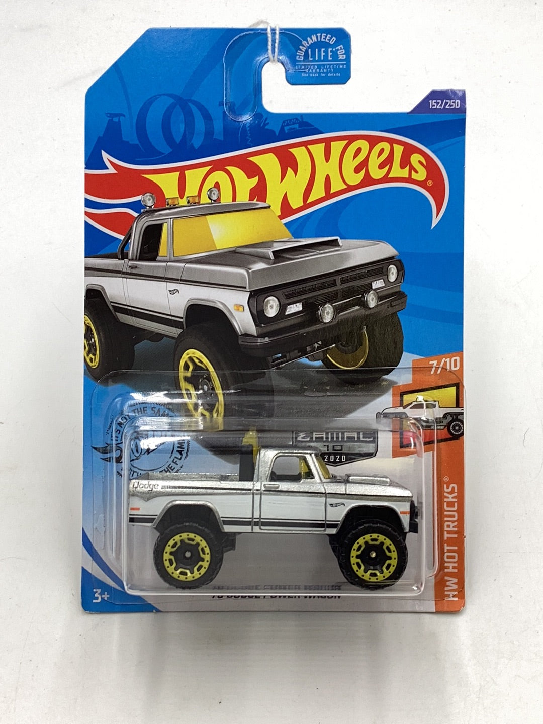 2020 Hot wheels Zamac #10 70 Dodge Power Wagon #152 147C