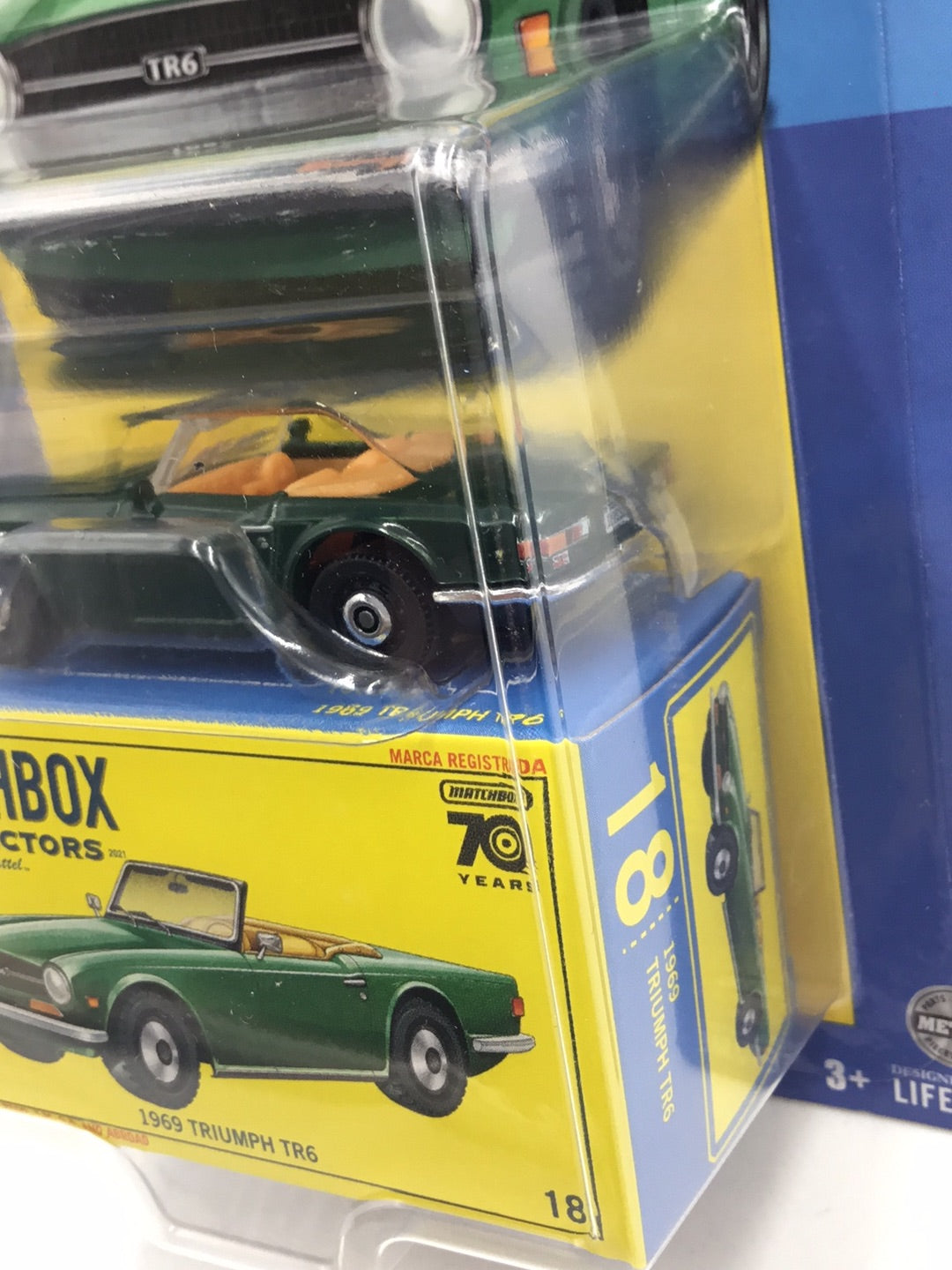 2023 matchbox Collectors #18 1969 Triumph TR6 18/22 170B