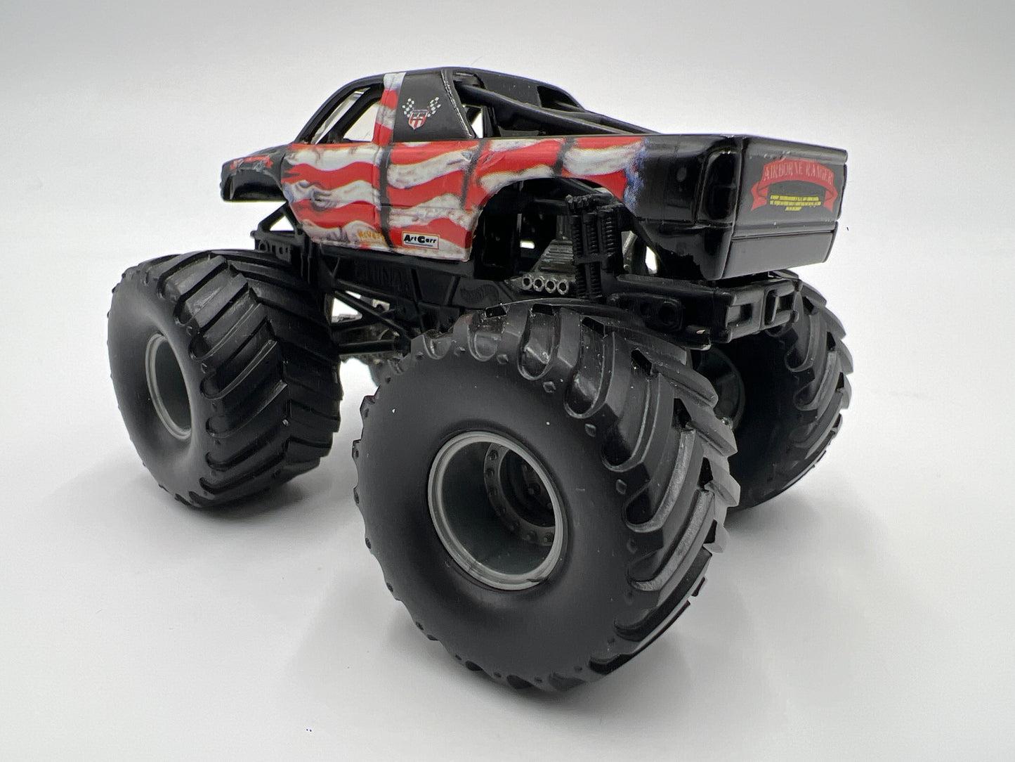 Hot Wheels 1:64 Monster Jam Small Wheel/Metal Base Airborne Ranger Loose