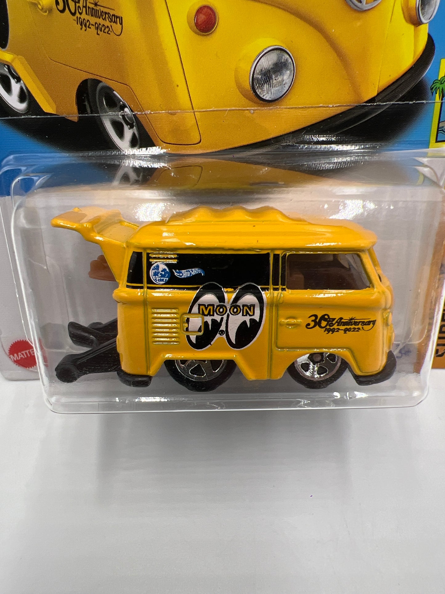 2023 Hot Wheels Surfs Up #49 Kool Kombi Yellow Mooneyes 96H