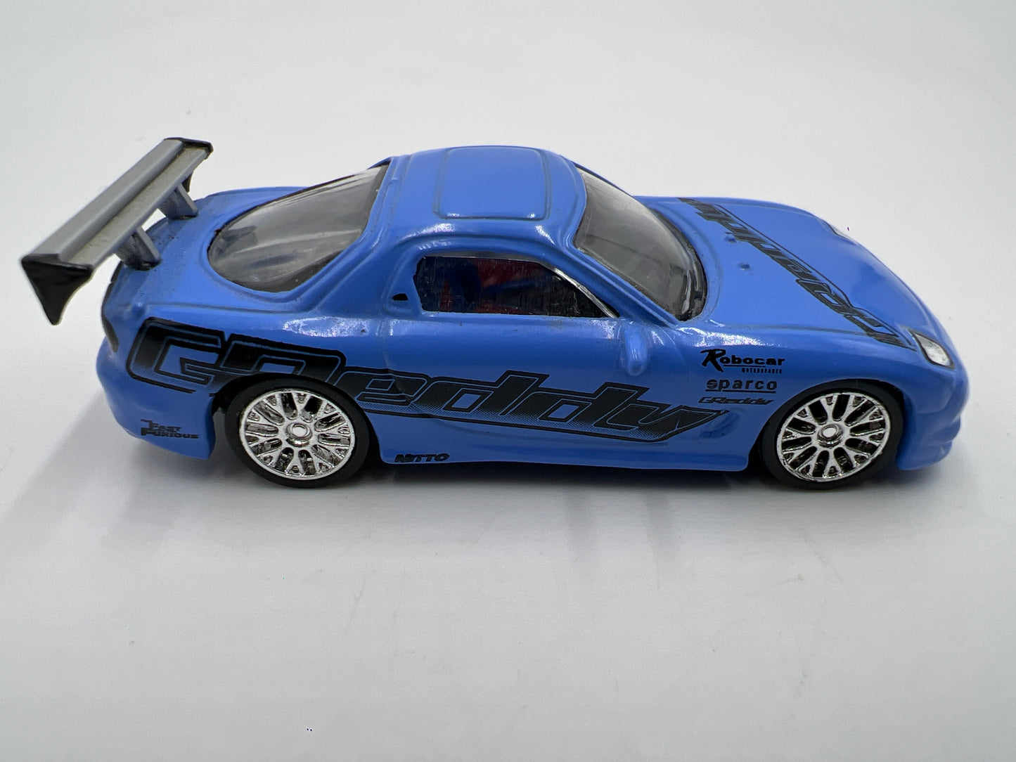 Racing Champions Fast & Furious 1993 Mazda RX-7 Blue Loose