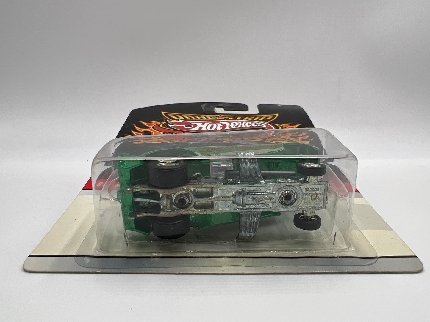 Hot Wheels Drag Strip Demons #8 76 Chevy Monza F/C Tiki Warrior W/Protector