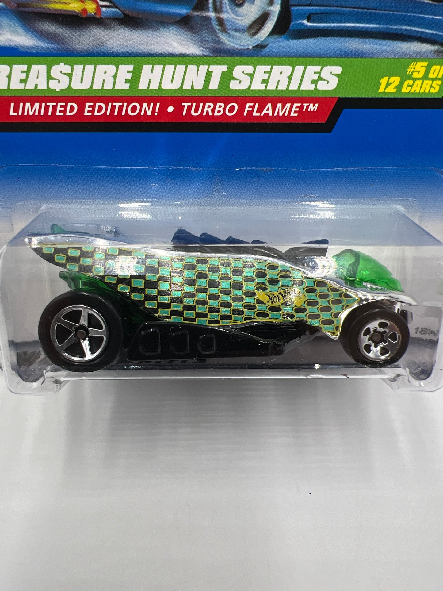 1998 Hot Wheels Treasure Hunt #753 Turbo Flame 283i