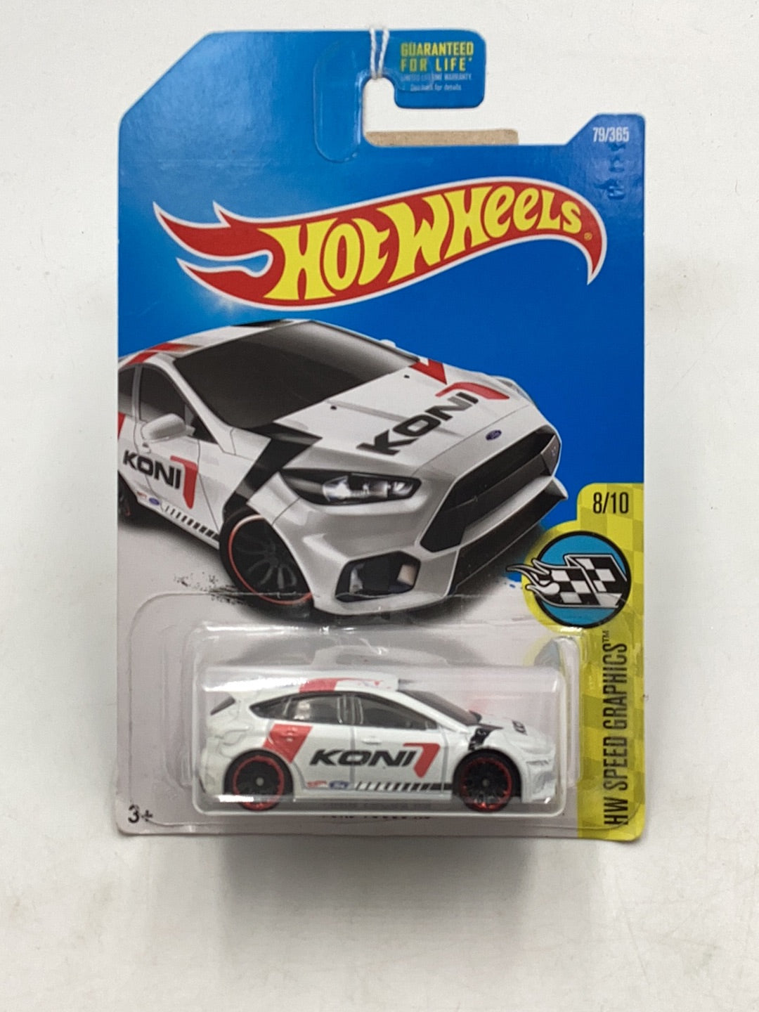 2017 Hot Wheels #79 Ford Focus RS Koni 33B