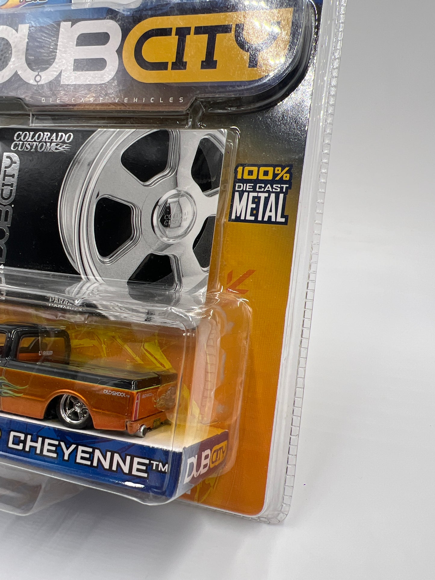 Jada Dub City #63 Paradox 1972 Chevy Cheyenne Orange/Black