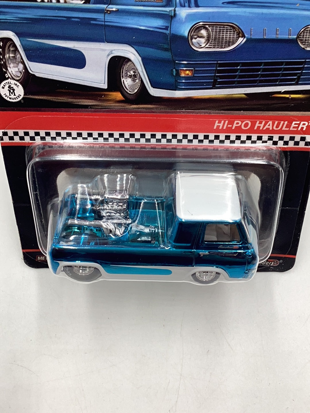 hot wheels redline club RLC Hi-Po Hauler blue real riders 23889/30000 with protector