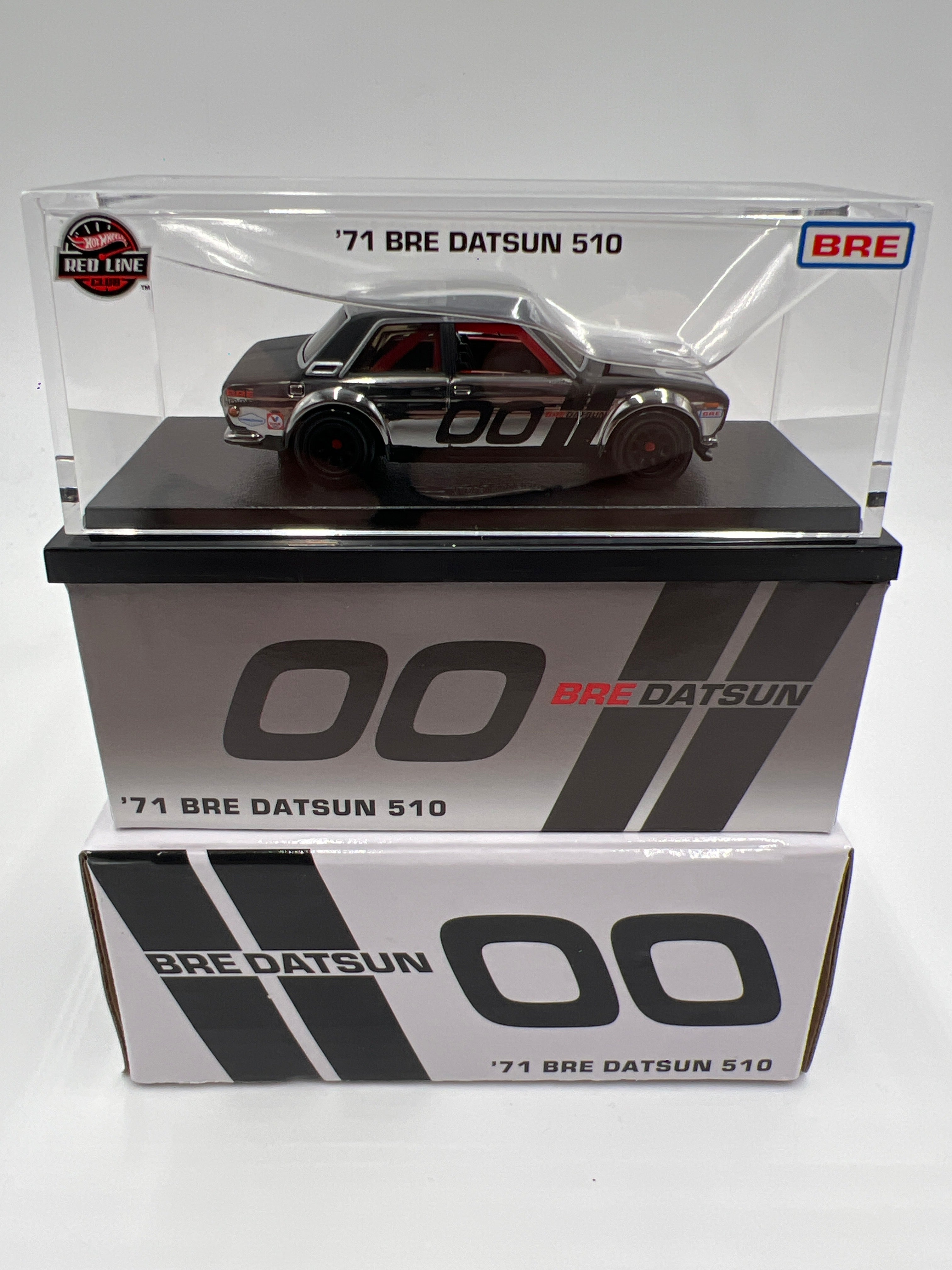 2024 Hot Wheels RLC 71 BRE Datsun 510 Chrome/Black – carolinasdiecast