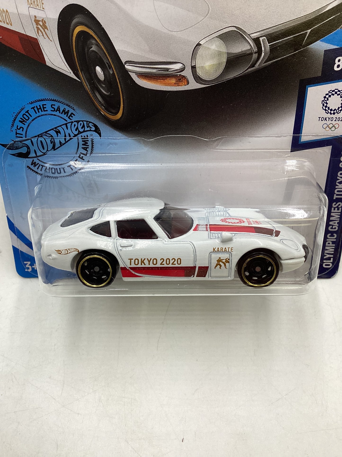 2020 Hot Wheels #184 White Toyota 2000 GT 95E