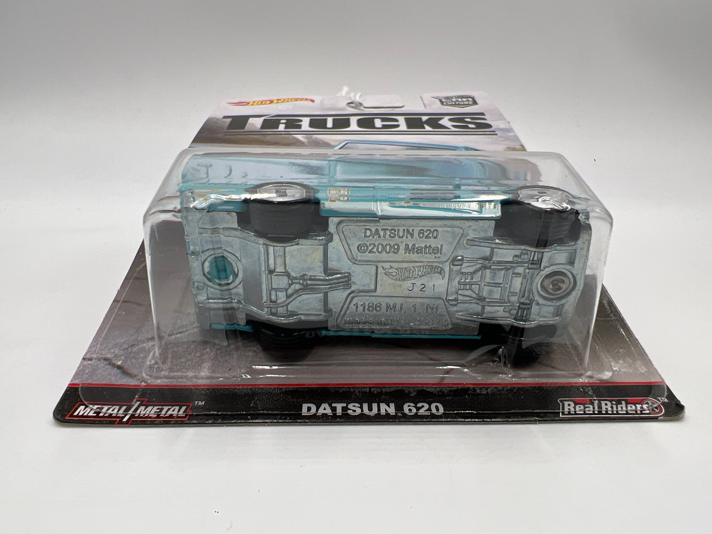 Hot Wheels Car Culture Trucks #5 Datsun 620 Light Blue 244A