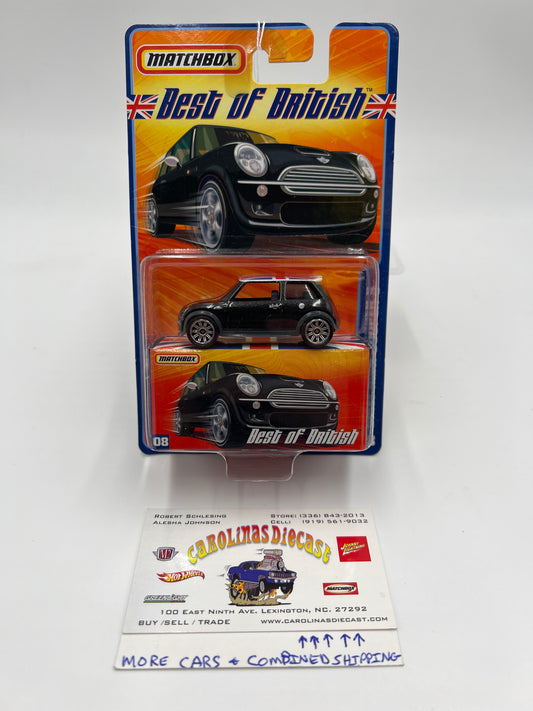 Matchbox Best Of British #8 BMW Mini Cooper S Black 171B