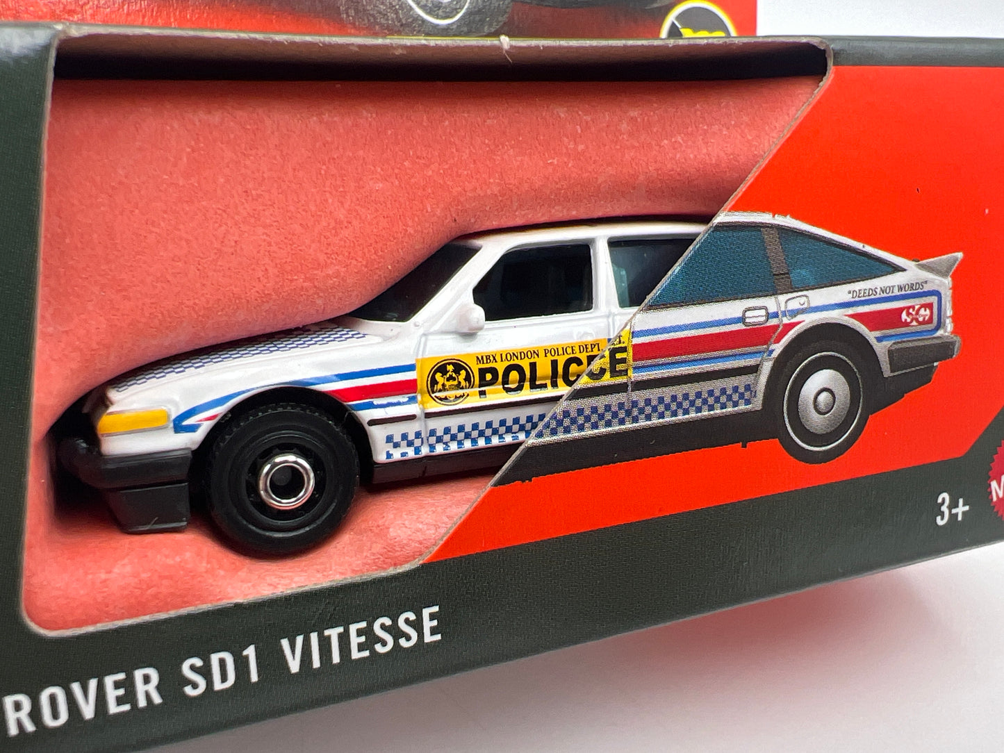 2026 Matchbox Moving Parts SUPER CHASE #2 1984 Rover SD1 Vitesse Police White