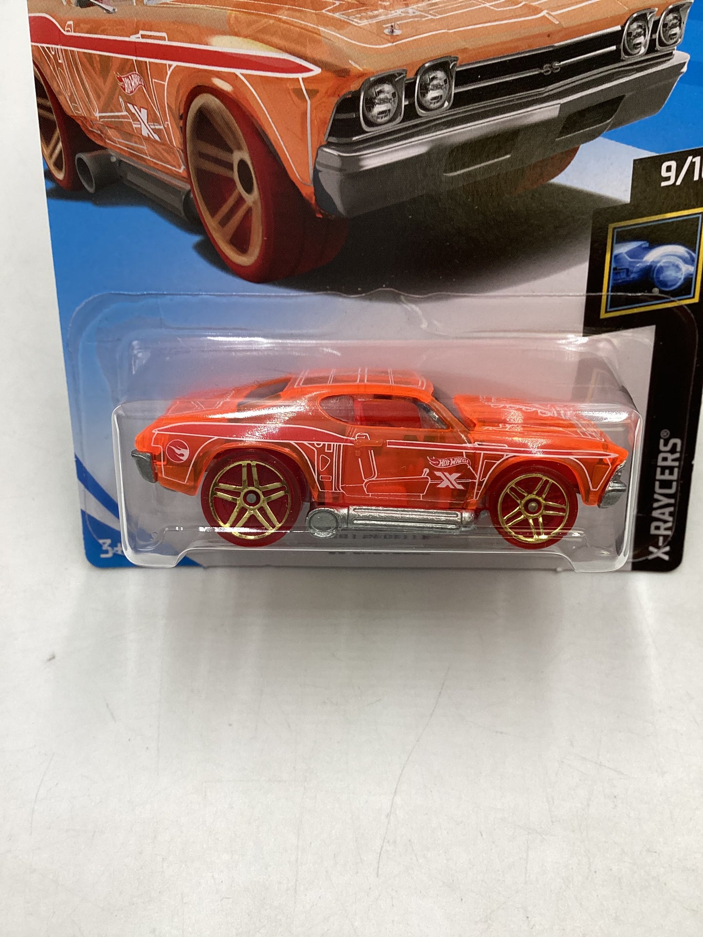 2019 HOT WHEELS TREASURE HUNT #60 Factory Sealed 69 Chevelle Orange 277G