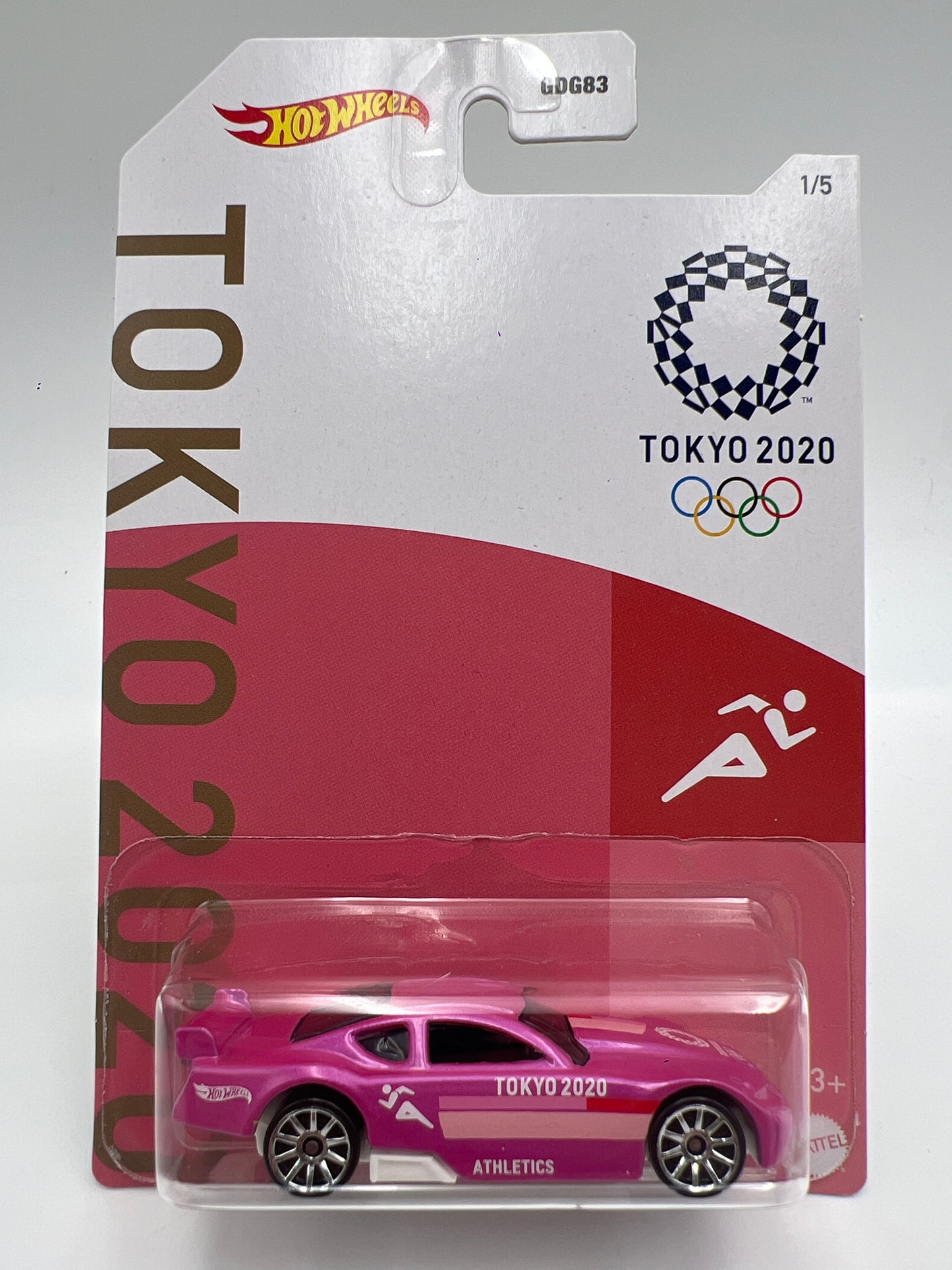 Hot Wheels Olympic Games Tokyo 2020 Series #1 Circle Tracker Pink 168H
