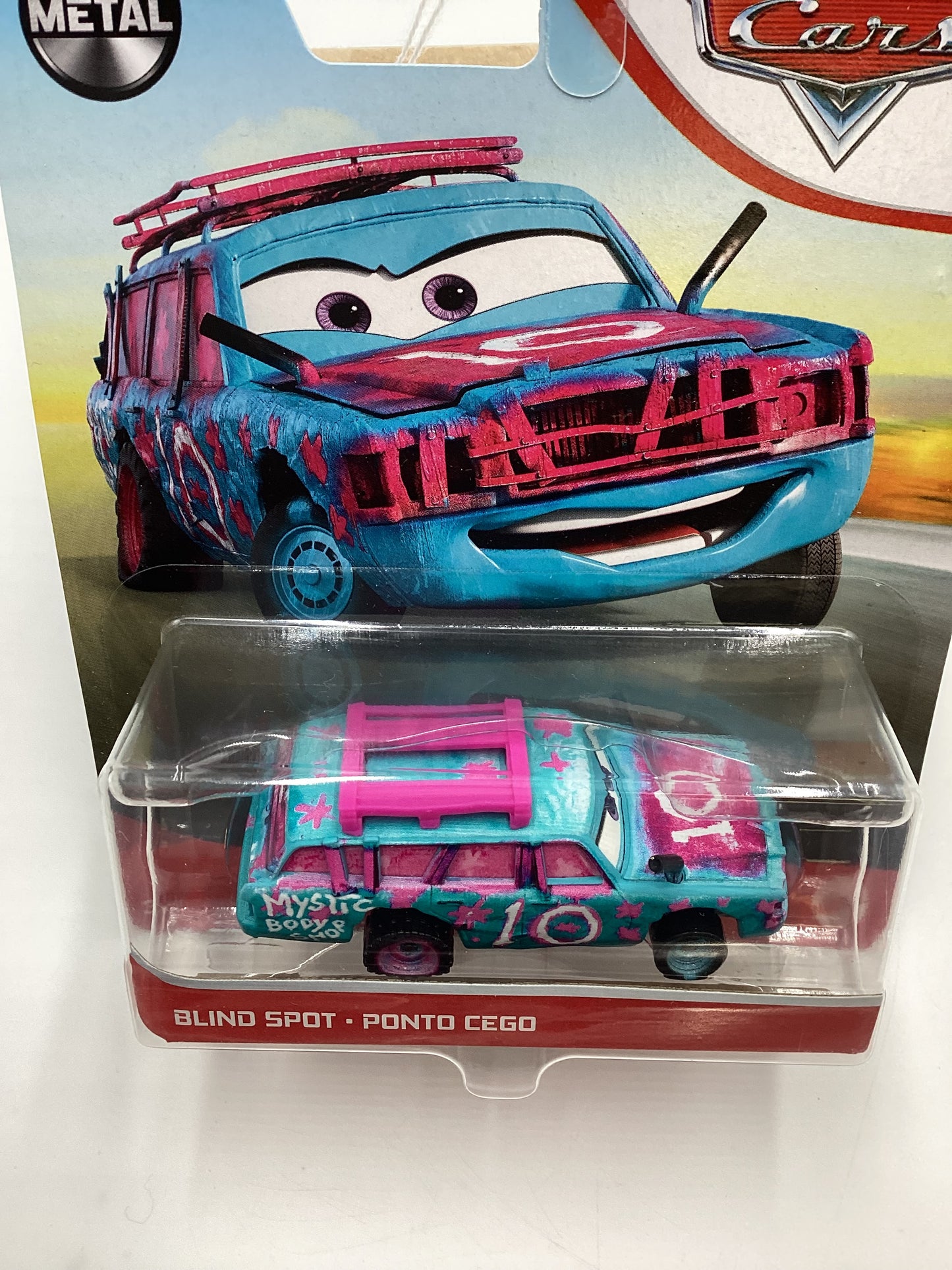 Disney Pixar Cars Blind Spot Blue/Pink