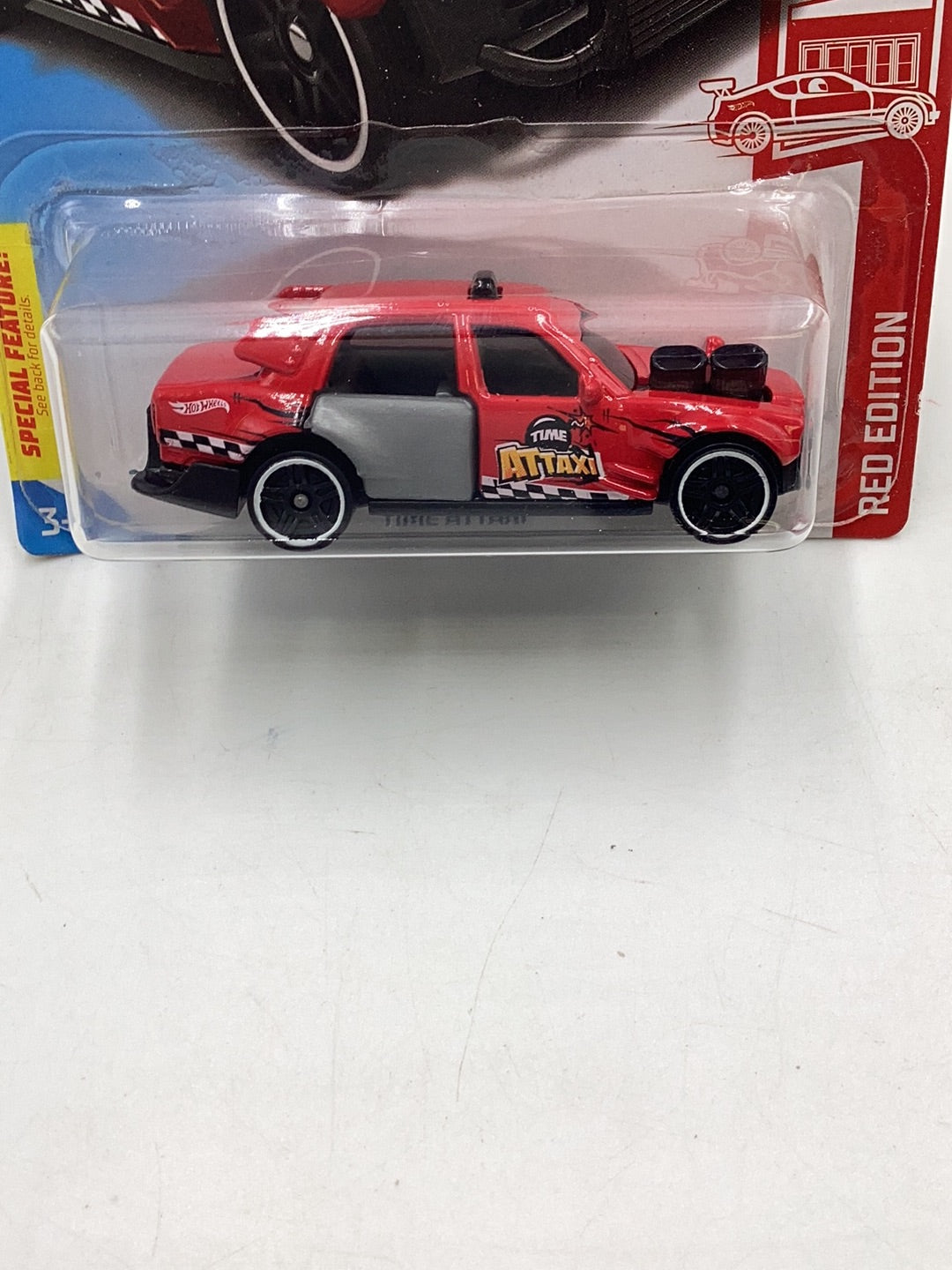 2018 Hot wheels Red edition Time Attaxi 151H