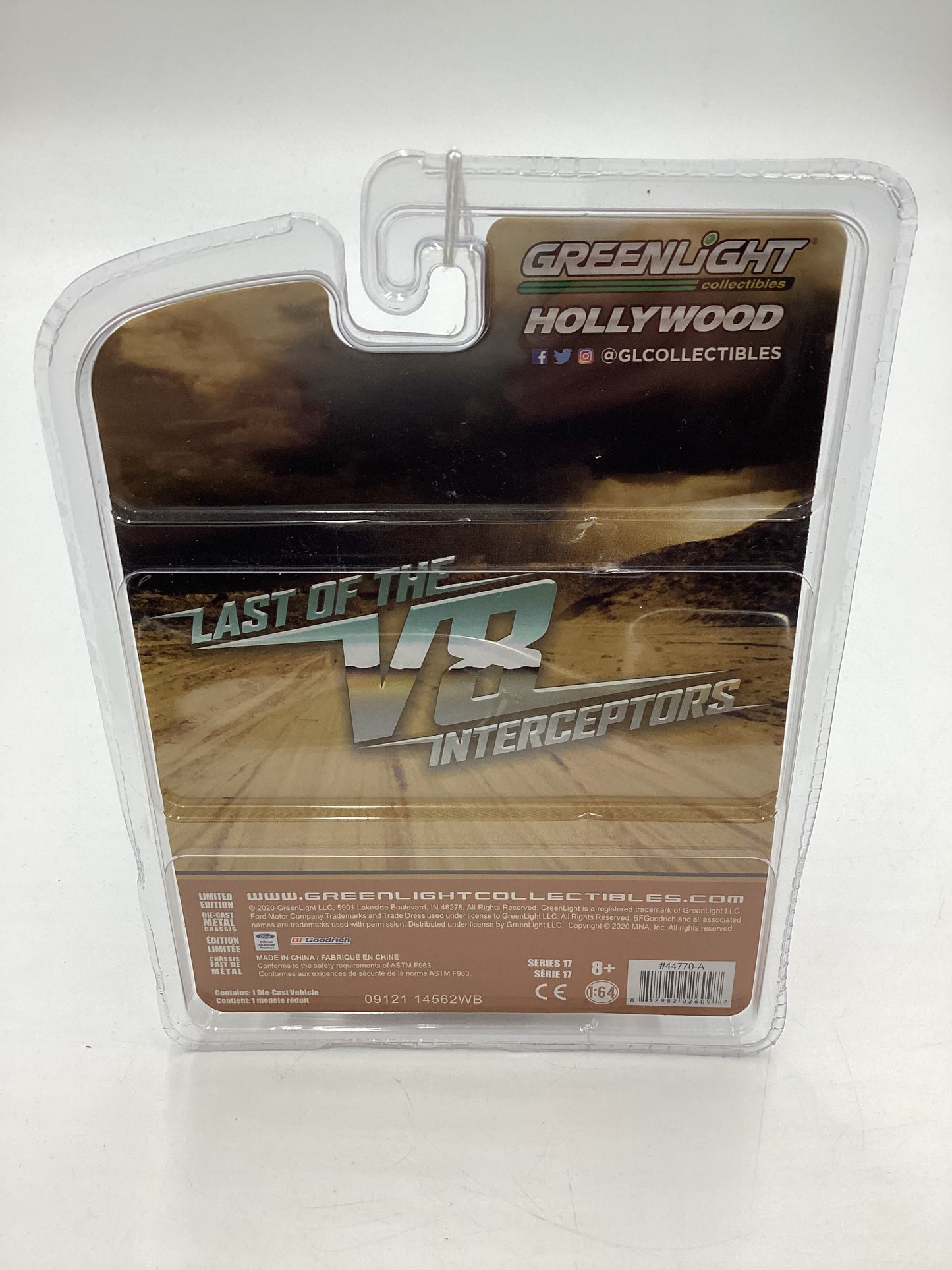 Greenlight GL Hollywood Last of the V8 Interceptors Series 17 1973 Ford Falcon XB Black 177C