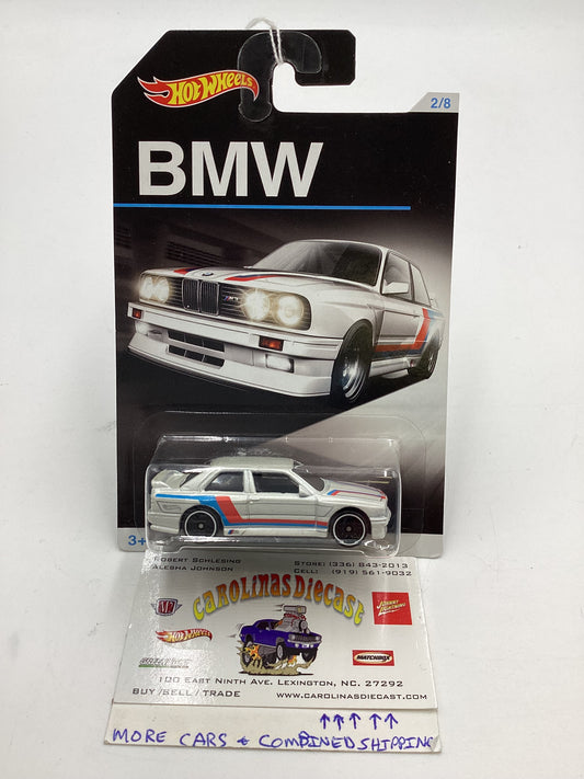 Hot Wheels BMW Series #2 92 BMW M3 White Walmart Exclusive