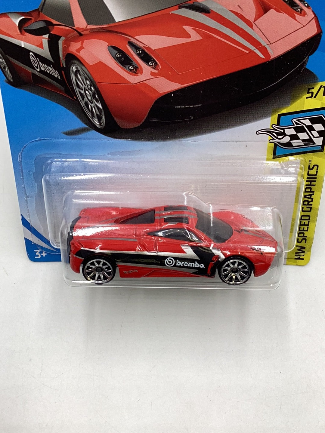 2019 Hot wheels #148 Pagani Huayra red #103B