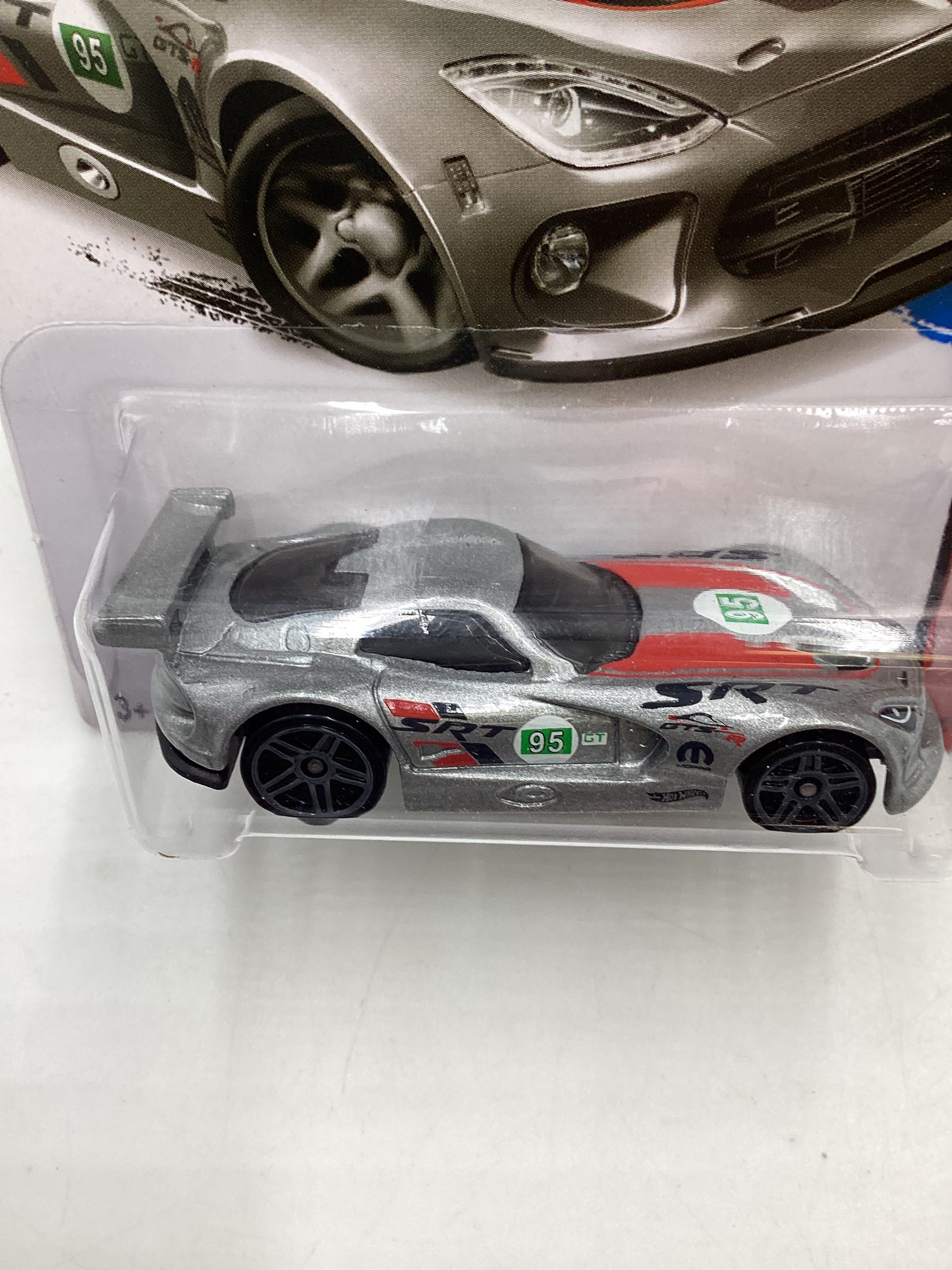 2015 Hot Wheels HW Race #150 SRT Viper GTS-R Silver 60E