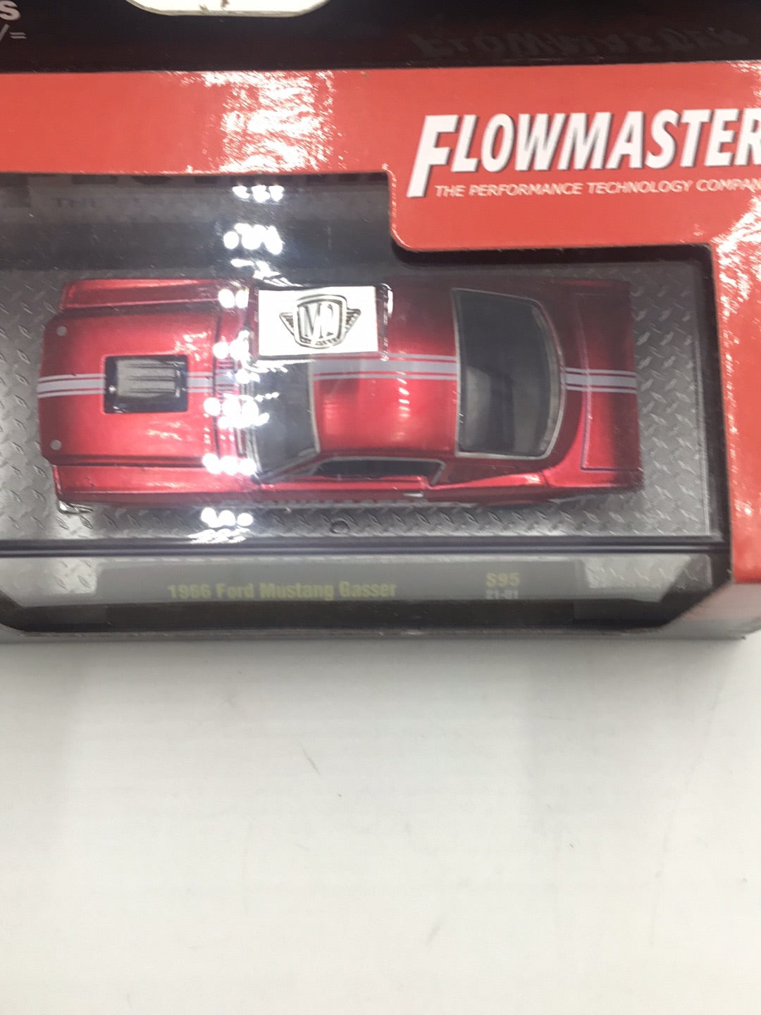 M2 Machine 1966 Ford Mustang Gasser Flowmaster Oreilys exclusive S95