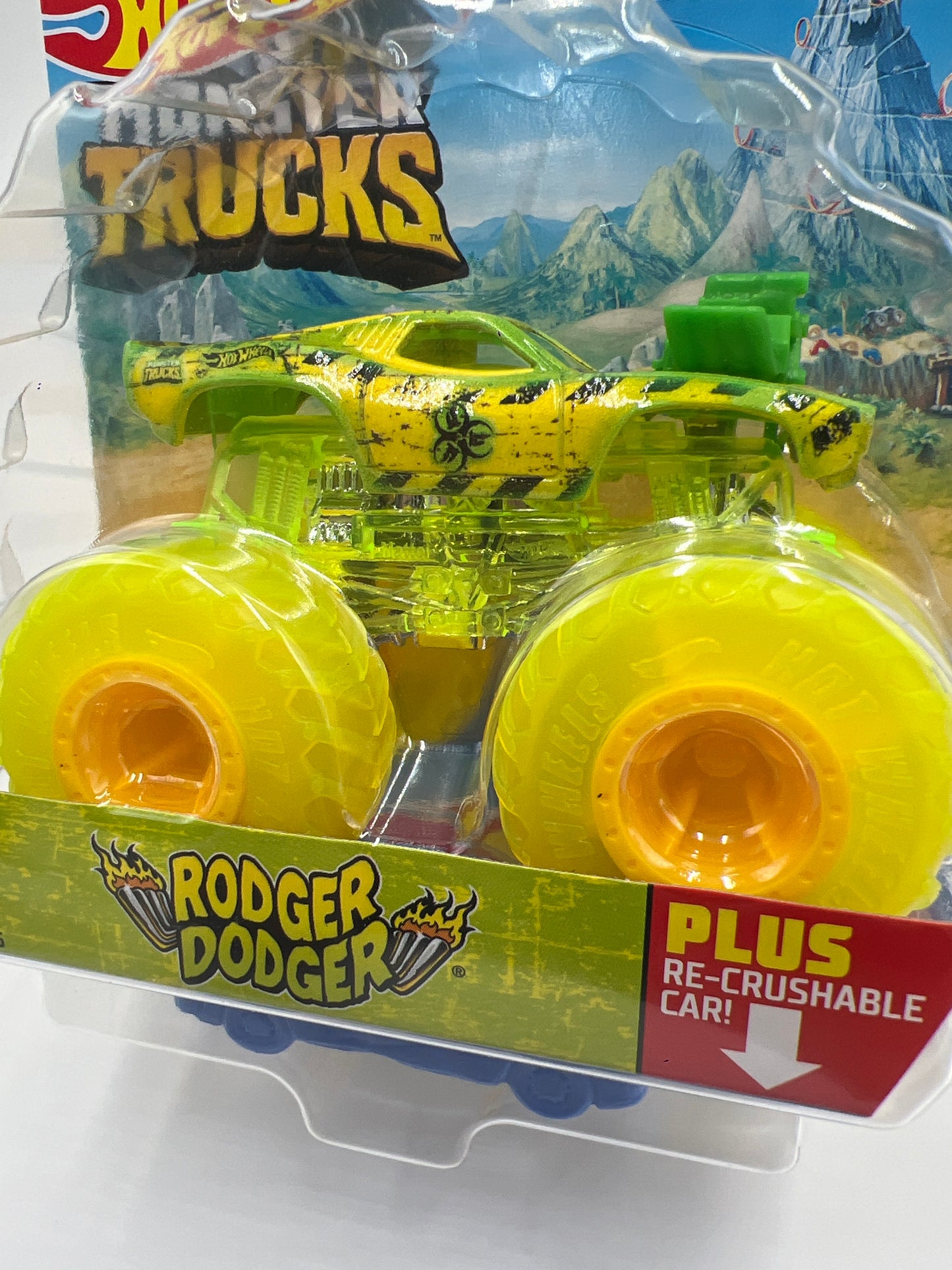 Hot Wheels Monster Trucks Super Fueled #60 Rodger Dodger 134D