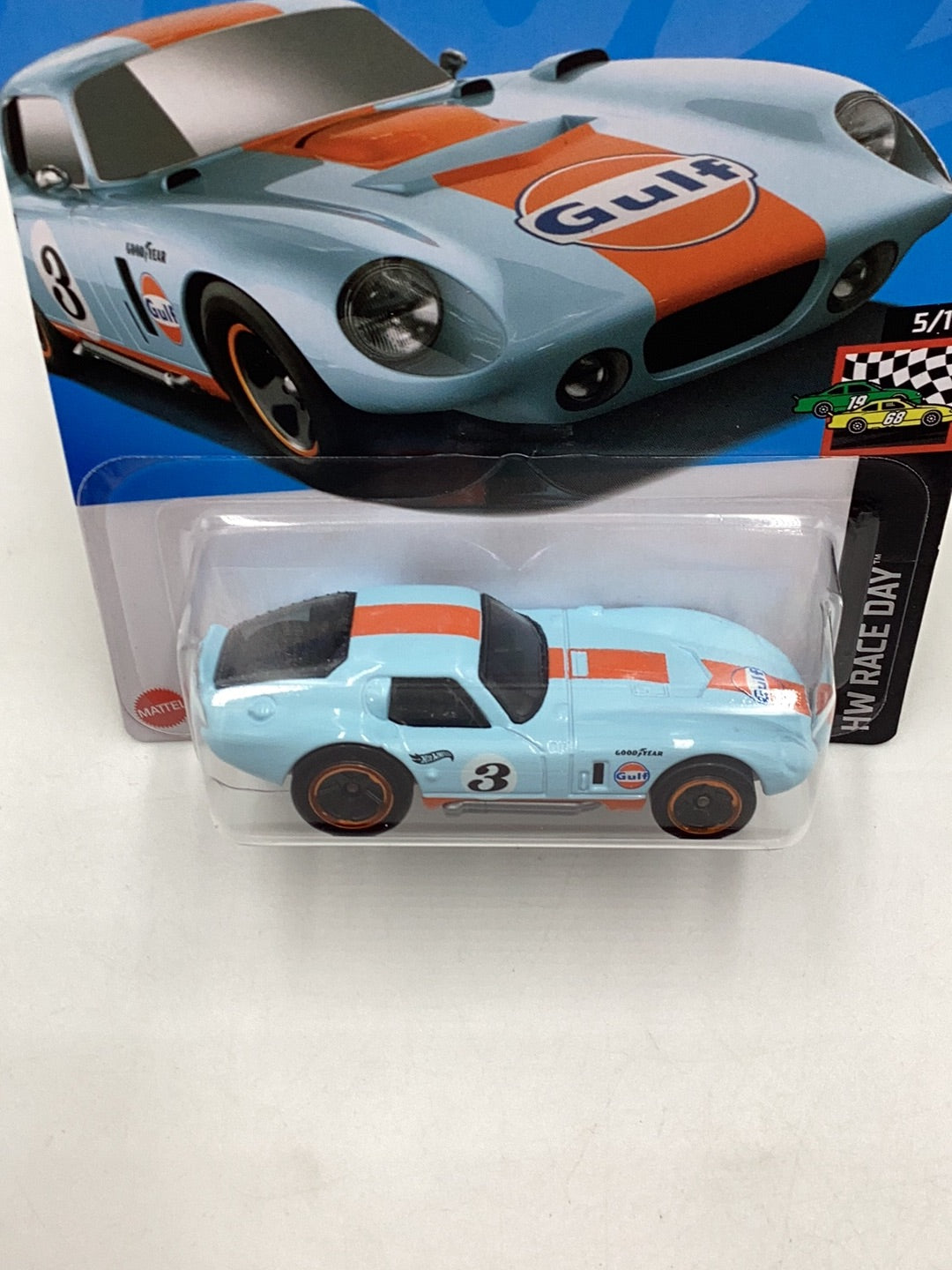 2024 Hot Wheels E Case #122 Shelby Cobra Daytona Coupe 30C