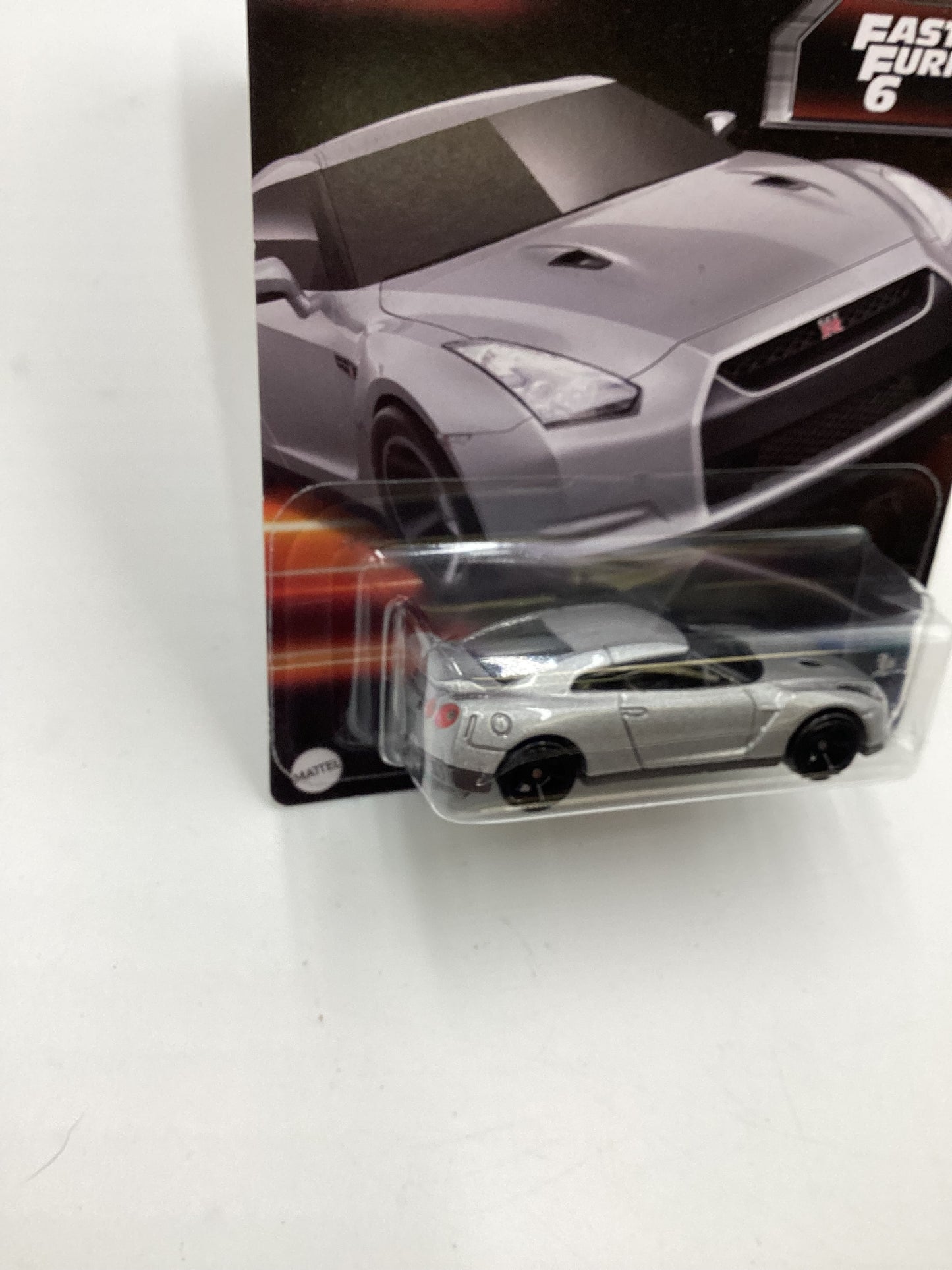 2023 Hot Wheels Fast and Furious Series 3  #6 2009 Nissan GT-R Silver. Cracked Blister 74C