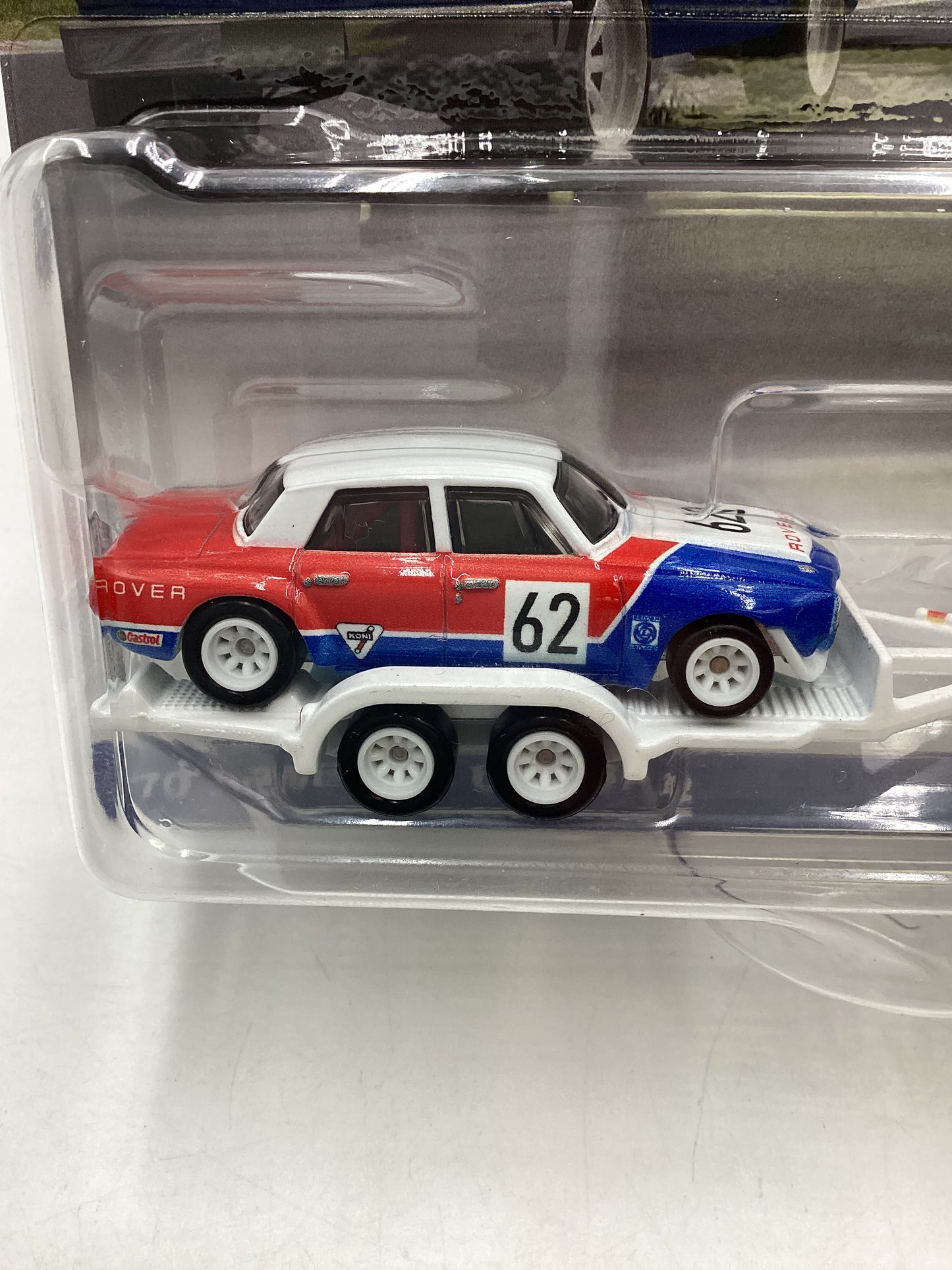 Hot Wheels Team transport #55 70 Rover P6 Group 2 HW Rally Hauler 278B